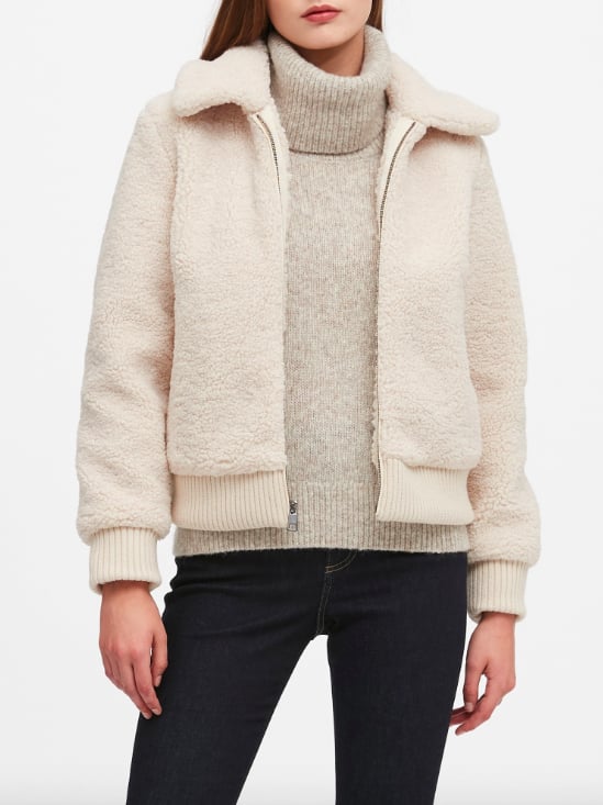 Banana republic wool bomber Clearance