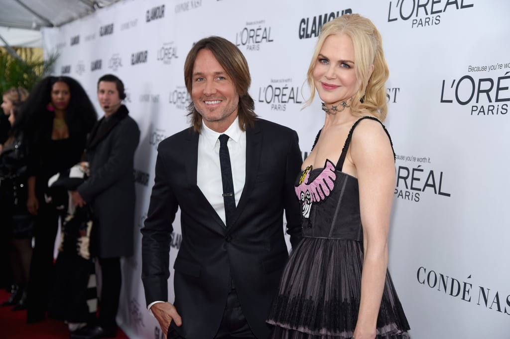 Nicole Kidman and Keith Urban Glamour Women of the Year 2017