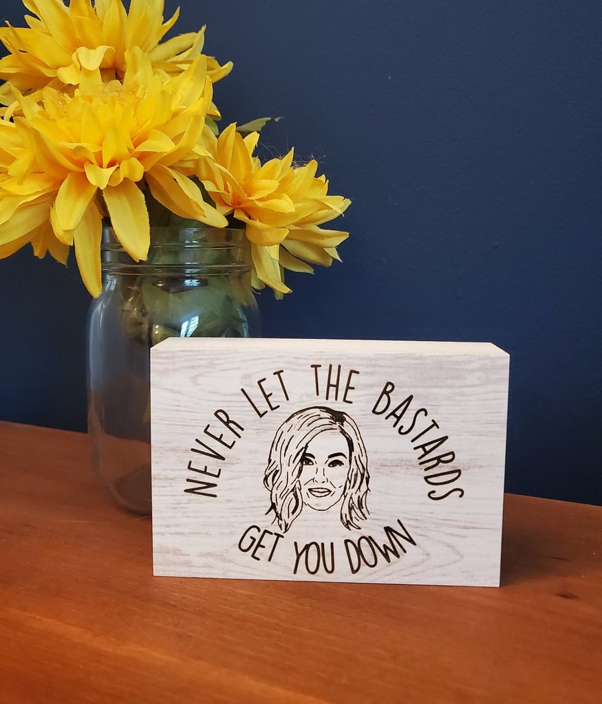 Schitt's Creek Engraved Wooden Sign