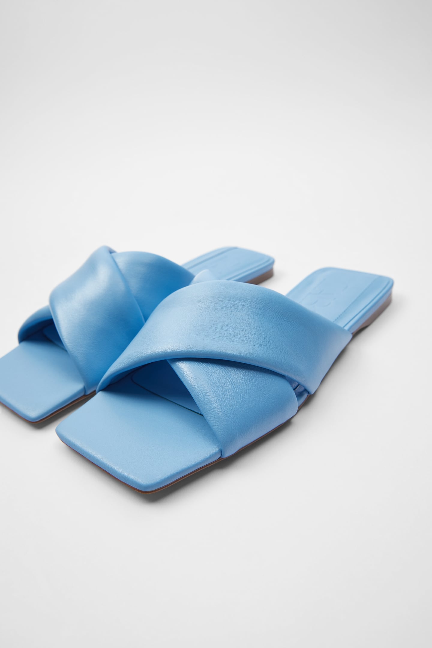 Padded leather 2025 slides