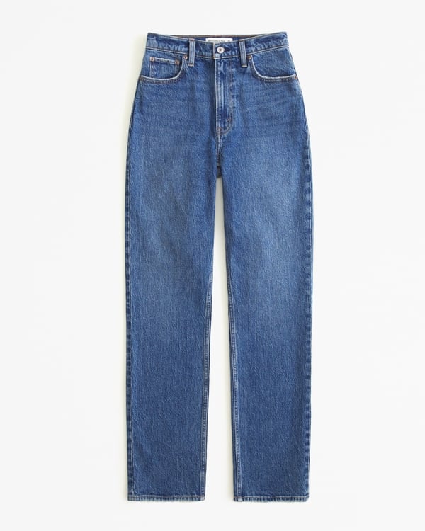 Abercrombie Ultra High Rise 90s Straight Jean