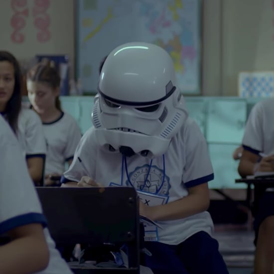 Rogue One #CreateCourage Ad With Girl in Stormtrooper Mask