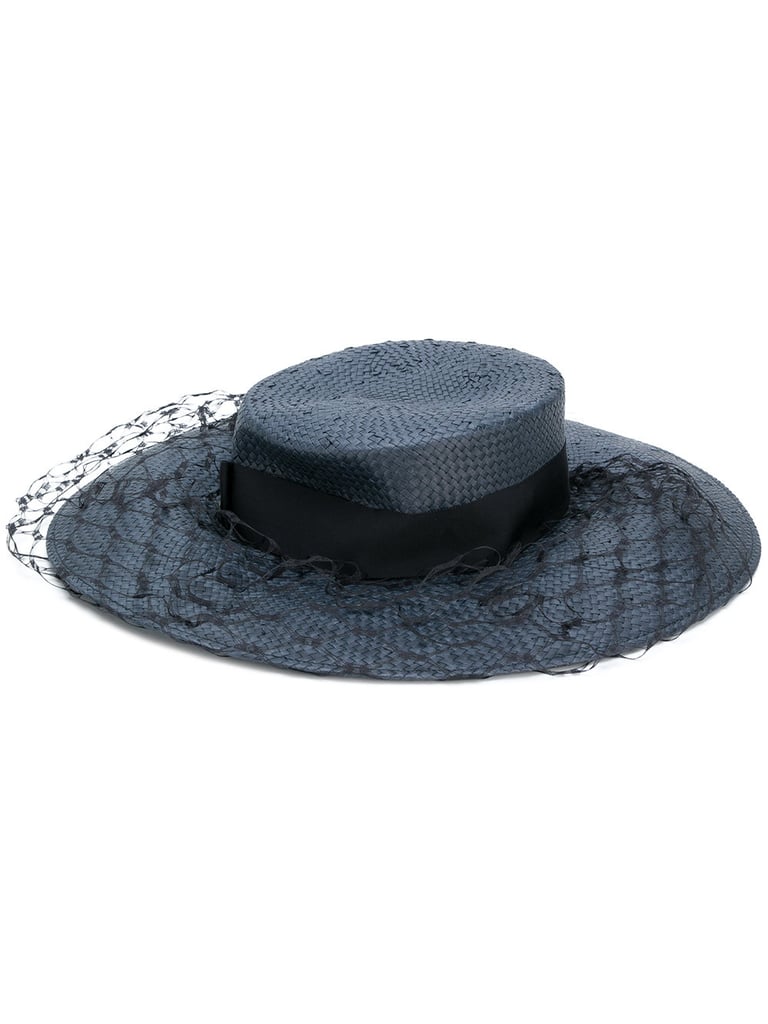 Misa Harada Mesh Detail Hat