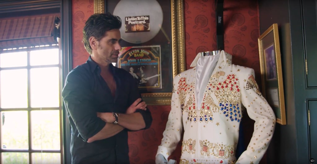 John's also got a full-blown Elvis costume, since he impersonates the singer oh so well. John's also got a full-blown Elvis costume, since he impersonates the singer oh so well.