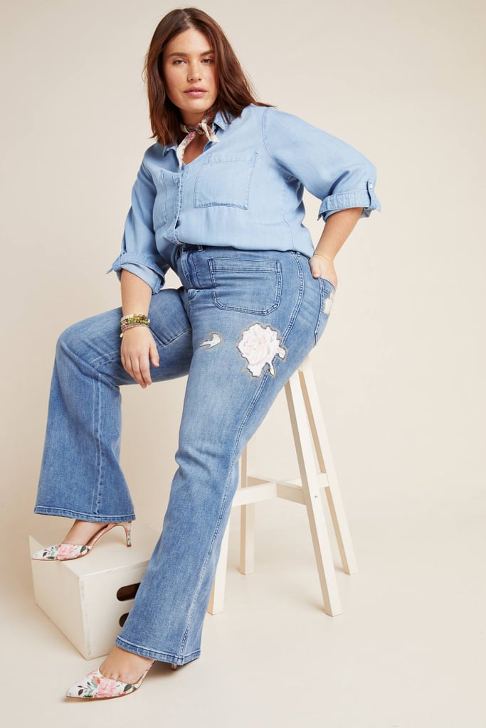 Pilcro Rose High-Rise Bootcut Jeans | Best Plus-Size Clothes From ...