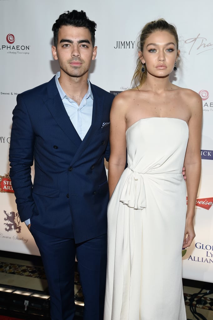 Joe Jonas and Gigi Hadid's First Red Carpet Appearance