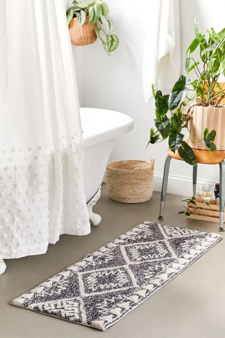 A Terry Bath Mat: Sienna Kilim Bath Mat