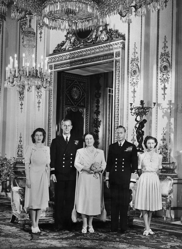 The Queen and Prince Philip Official Engagement Portrait, July 1947