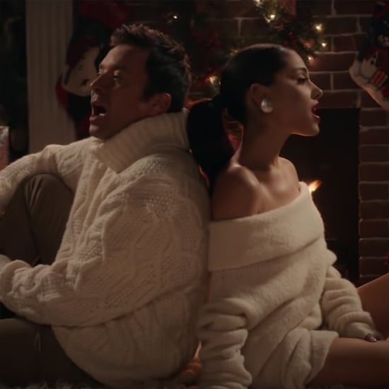 Jimmy Fallon and Ariana Grande's Snowsuits in Christmas Song