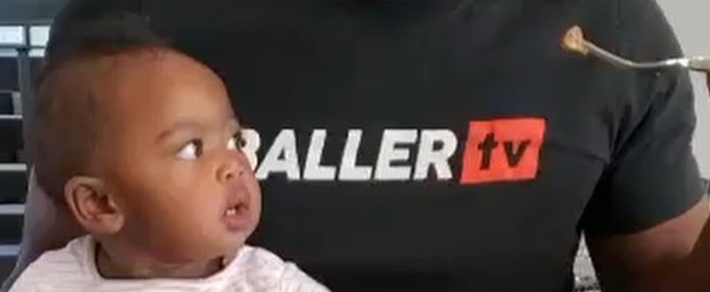 Gabrielle Union's Video of Kaavia Eating Dwyane's Food