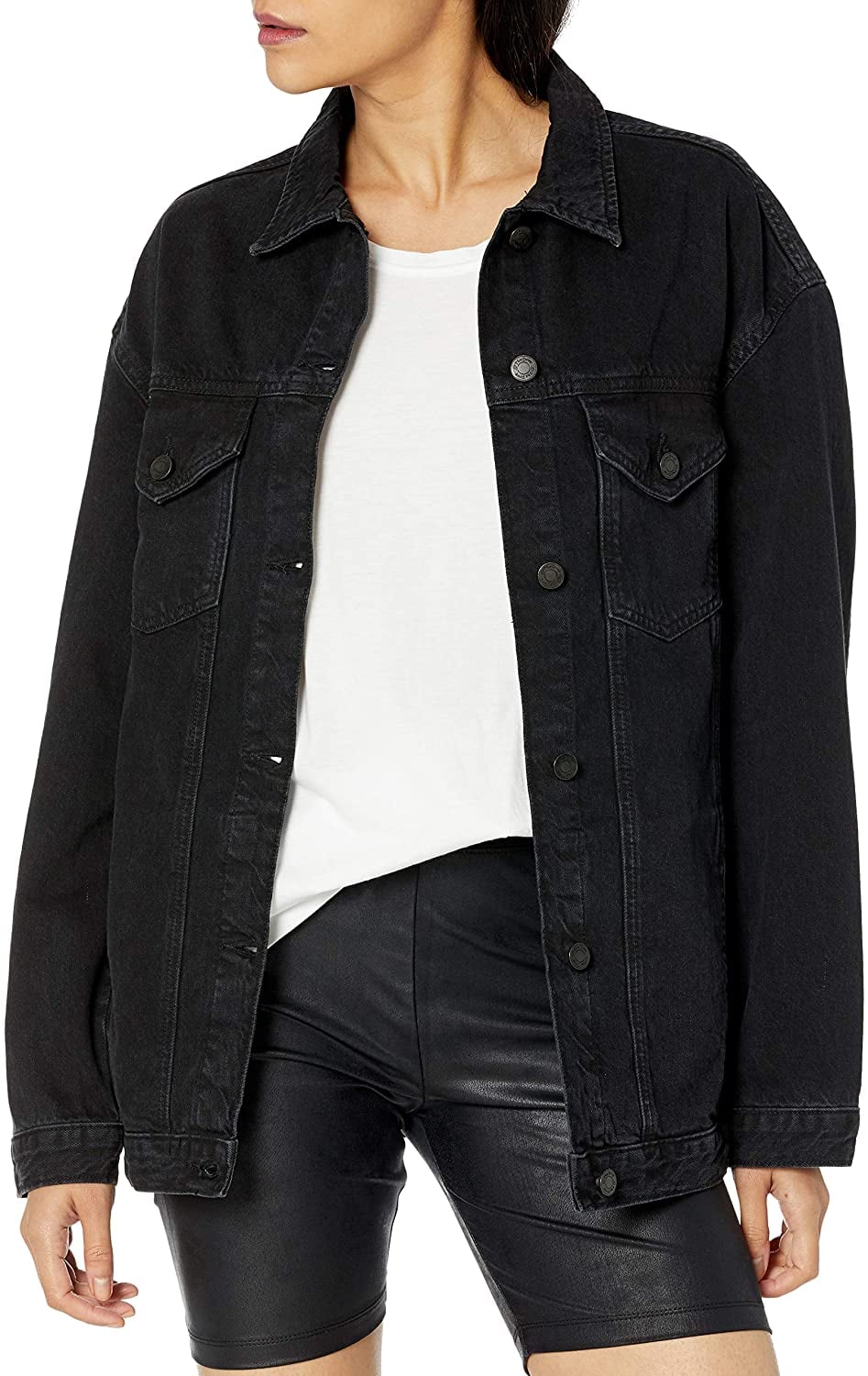 amazon oversized denim jacket