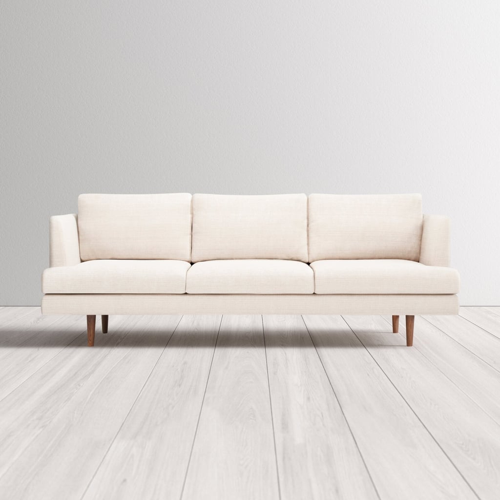 All Modern Wide Recessed Arm Sofa