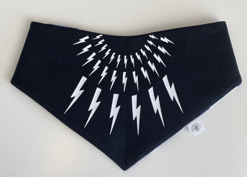 David Rose Lightning Bolt Inspired Dog Bandana