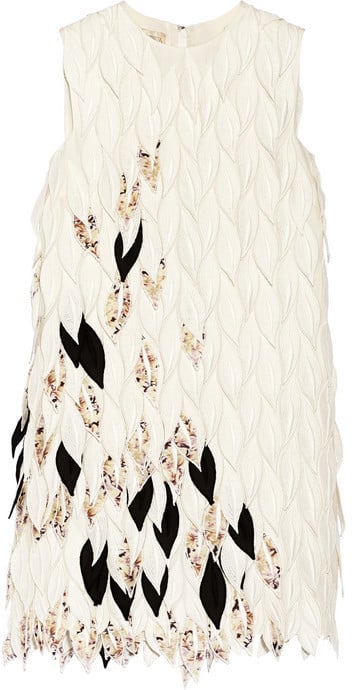 Giambattista Valli Appliquéd Dilk-Blend Mini Dress ($5,450)