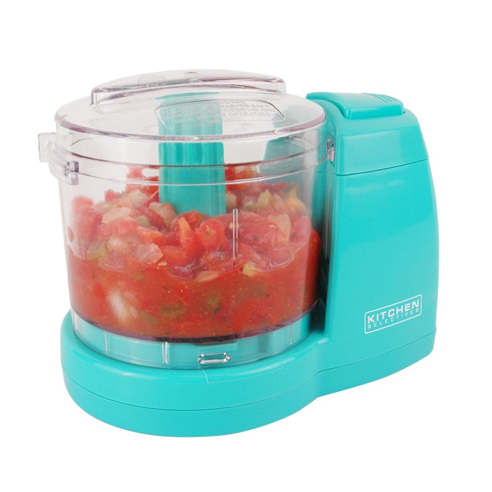 Food Chopper Teal Kitchen Appliances and Accessories POPSUGAR