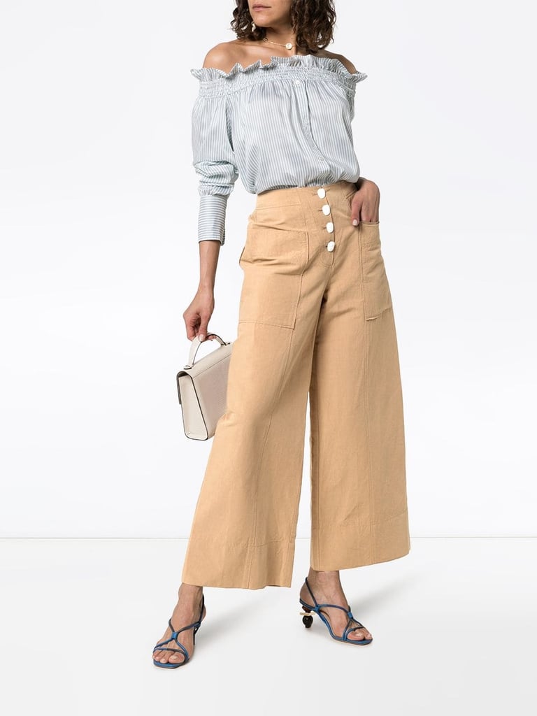 Rejina Pyo High-Waisted Wide Leg Trousers