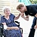Prince Harry Kissing Elderly Woman's Hand at Invictus Games