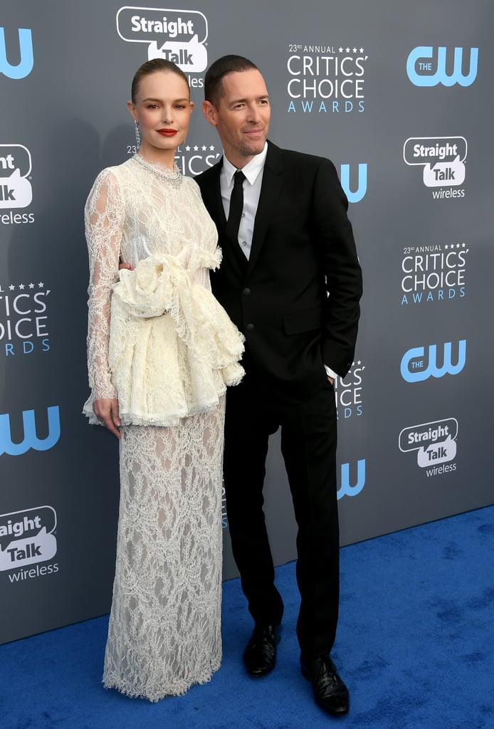 Kate Bosworth's White Dress at Critics' Choice Awards 2018