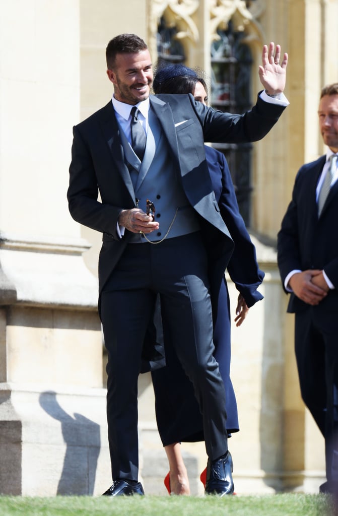 David Beckham at Royal Wedding 2018 Pictures