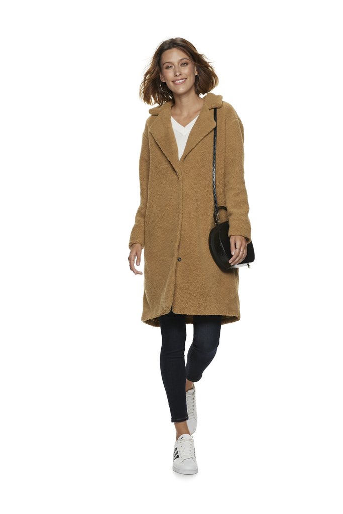 POPSUGAR at Kohl's Teddy Bear Coat