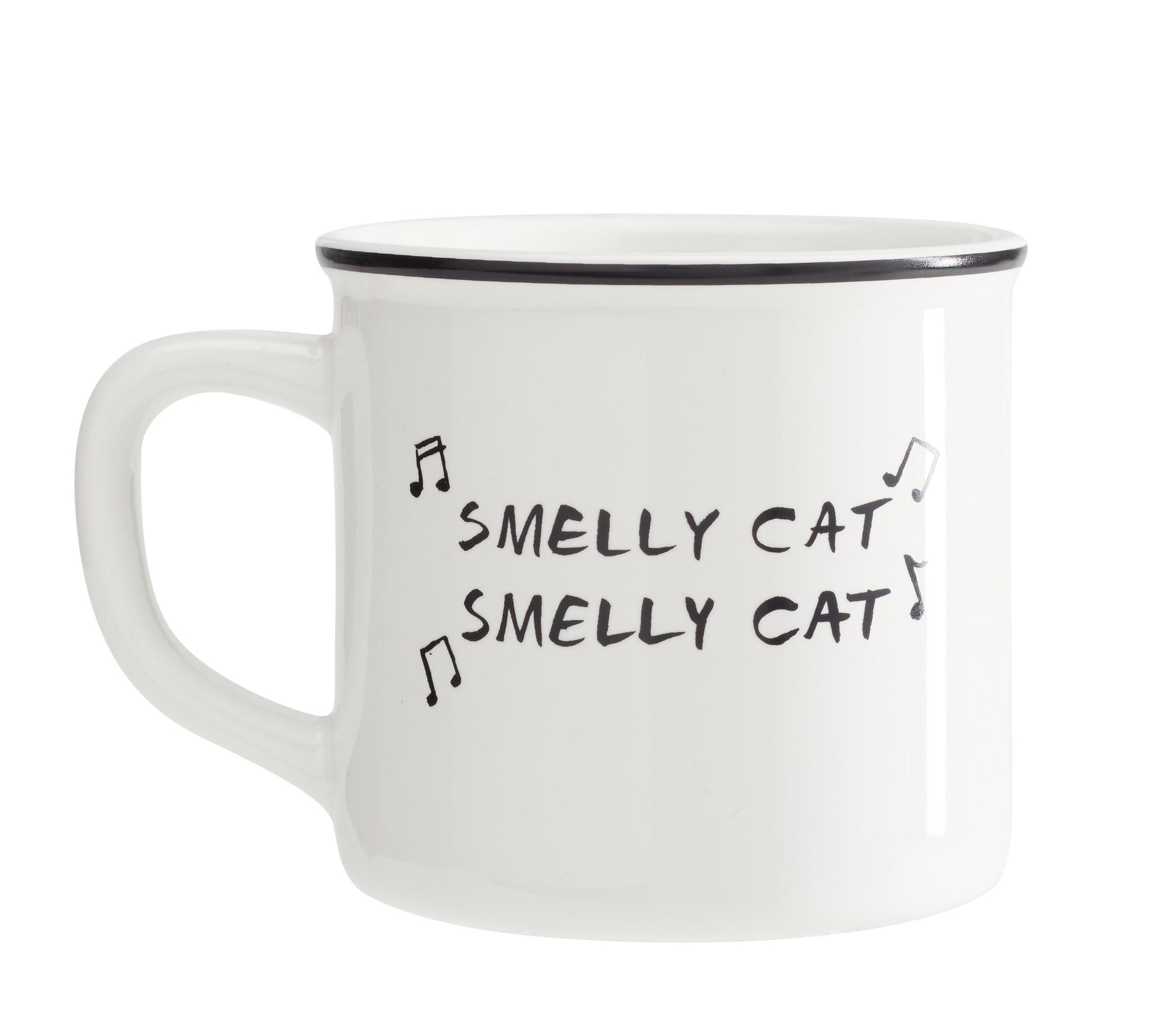 Pottery Barn Friends Smelly Cat Mug The Pottery Barn Friends