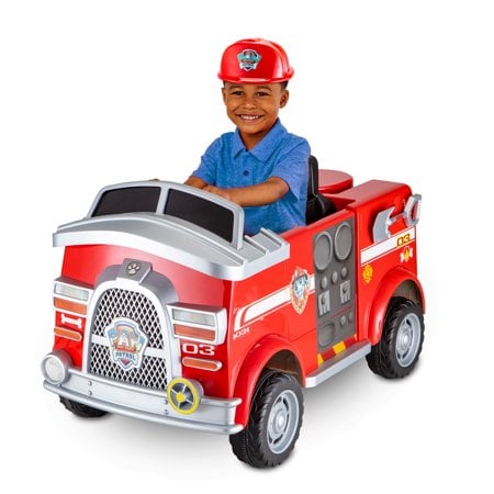 6-Volt PAW Patrol Marshall Fire Truck