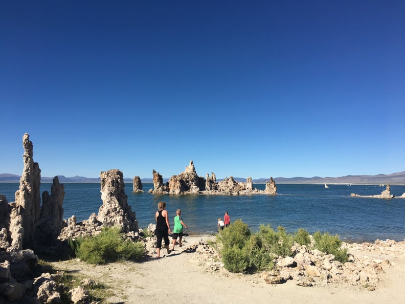 They Adventured to Mono Lake in Lee Vining, CA