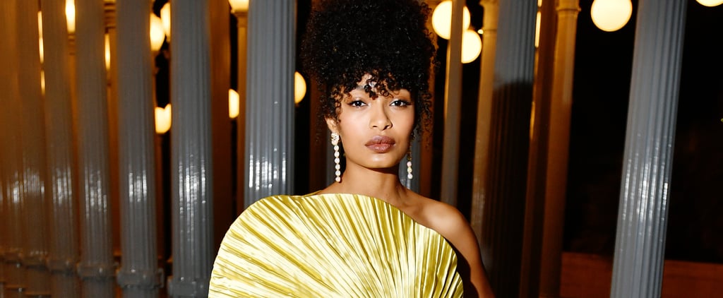 All Planets Must Orbit Around Yara Shahidi When She's Wearing This Celestial Gucci Gown