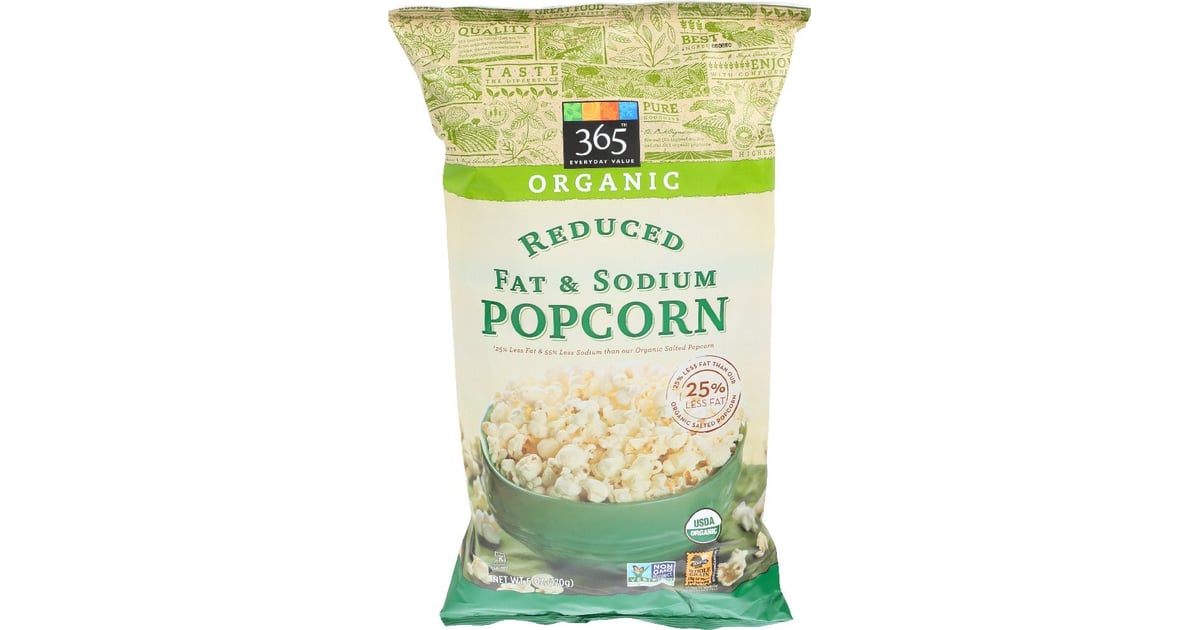Organic Reduced Fat & Sodium Popcorn Best Whole Foods Foods on Amazon