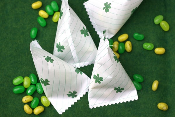 Four-Leaf Clover Pouches
