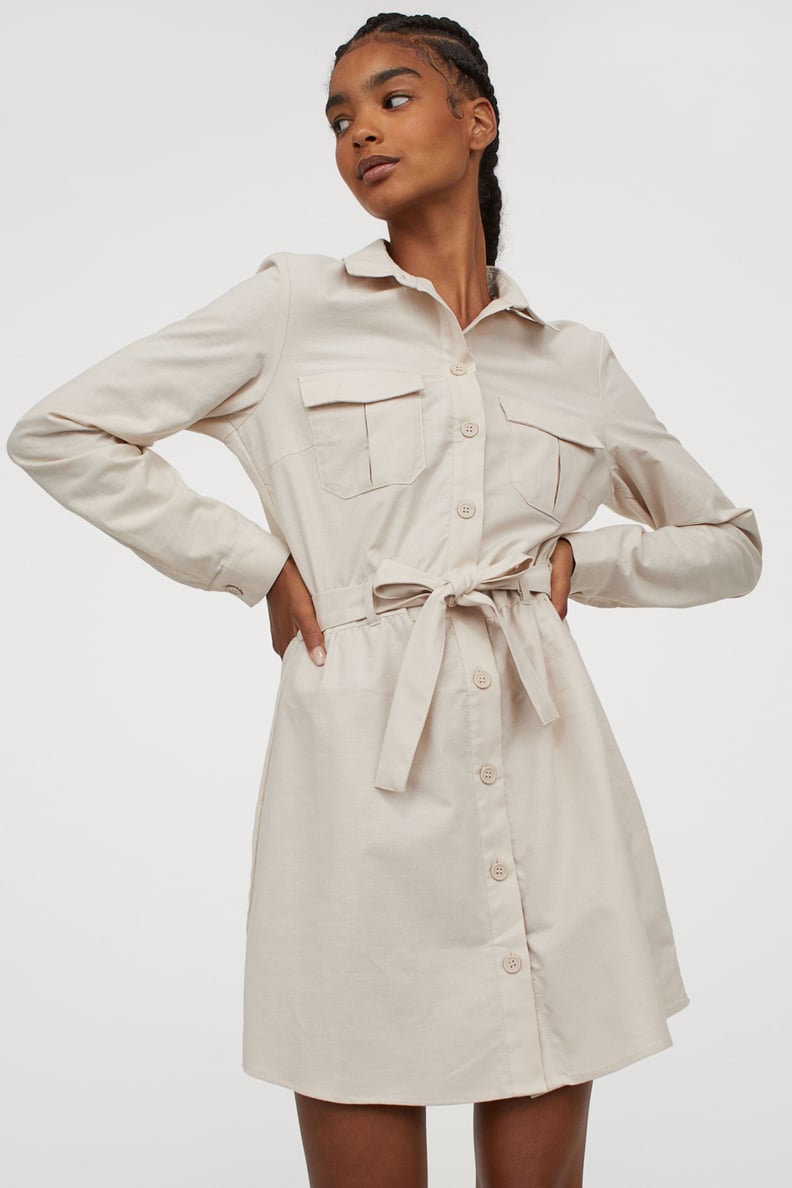 Cotton Utility Dress