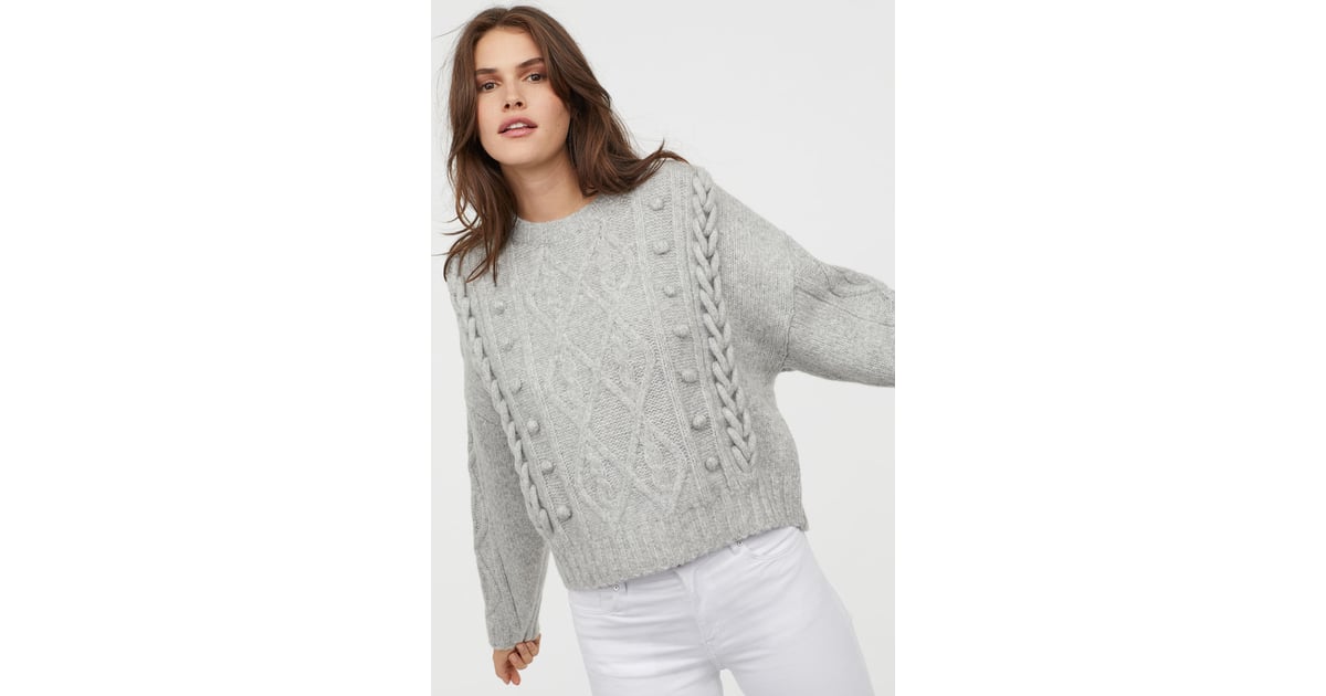 h and m knit vest