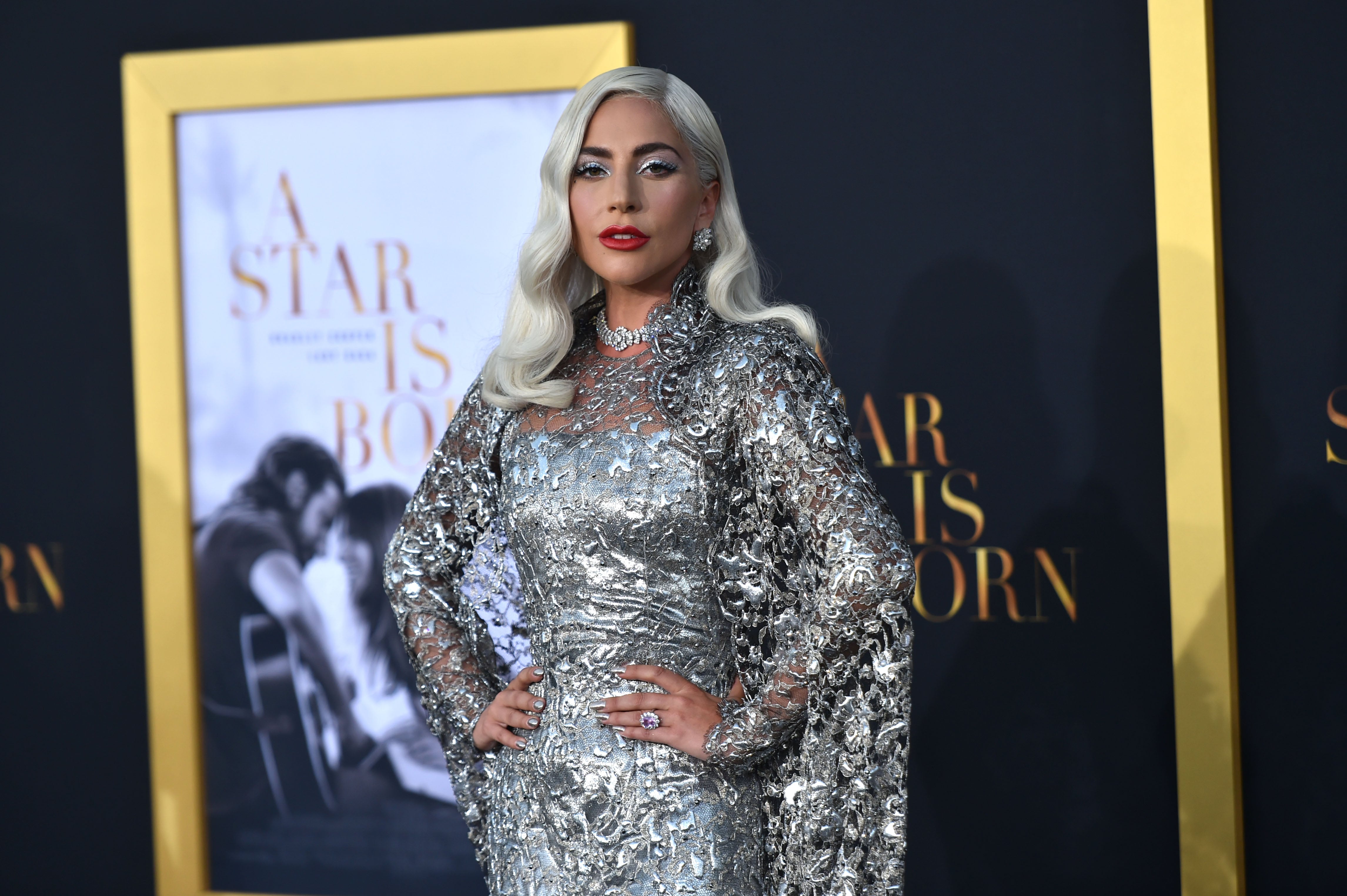 Lady Gaga's Silver Dress A Star Is Born Premiere Sept 2018 | PS Fashion
