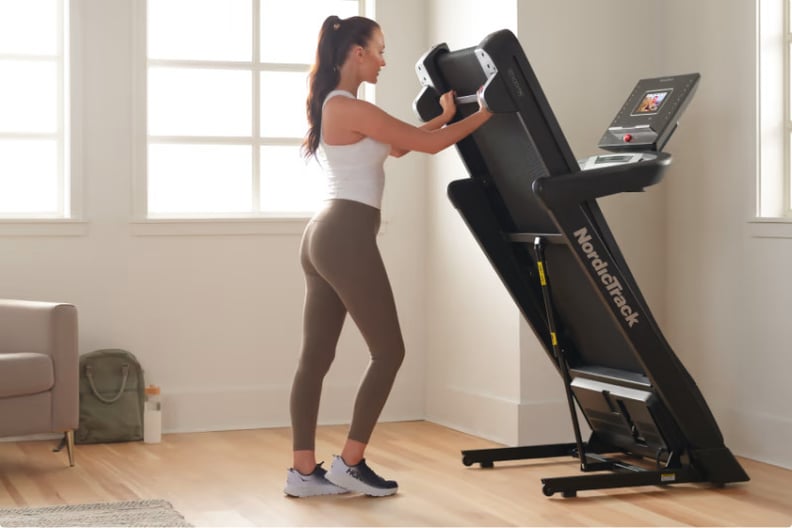 How to fold sales up nordictrack treadmill