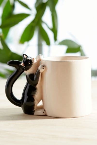 Climbing Cat Mug