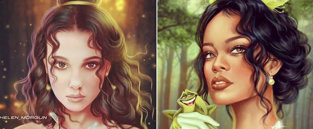 Artist Transforms Female Celebrities Into Disney Princesses