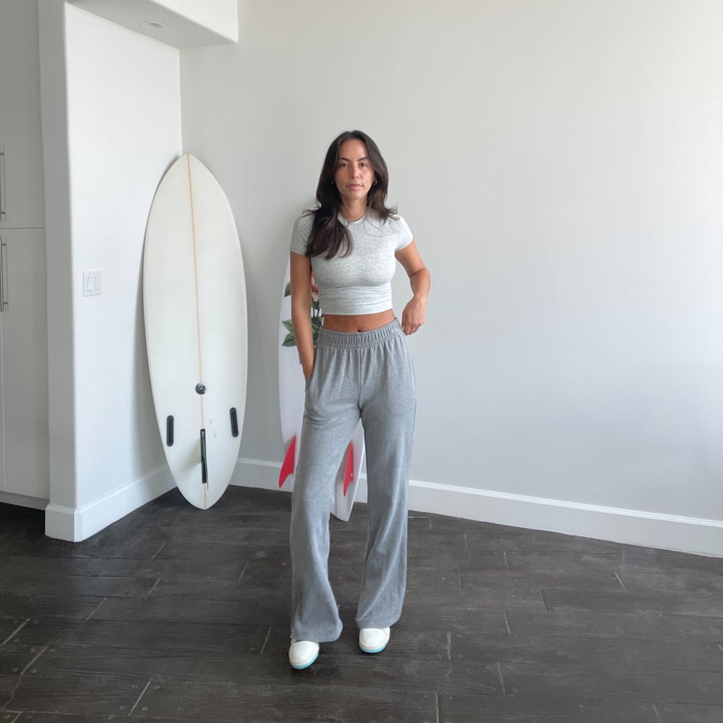 Target High-Rise Wide Leg French Terry Sweatpants Review | POPSUGAR ...