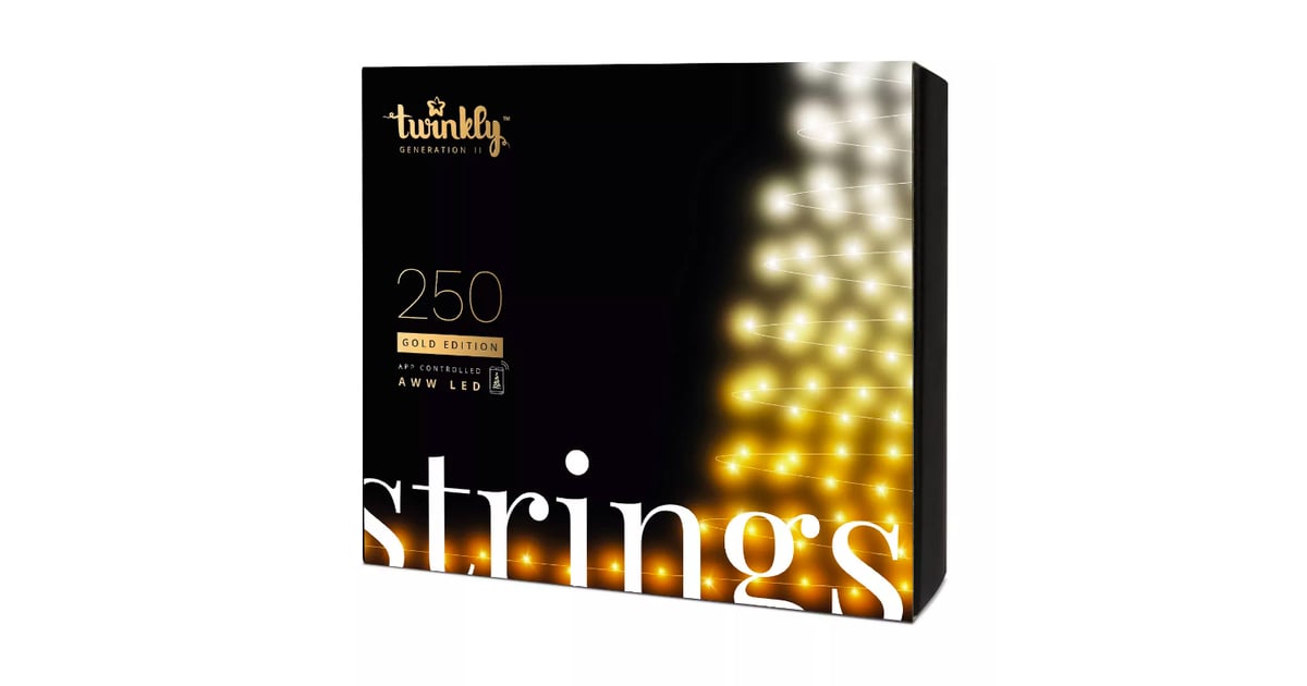 Twinkly White and Amber Outdoor Christmas String Lights Shop the Best