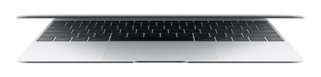 A look at how thin the MacBook is.