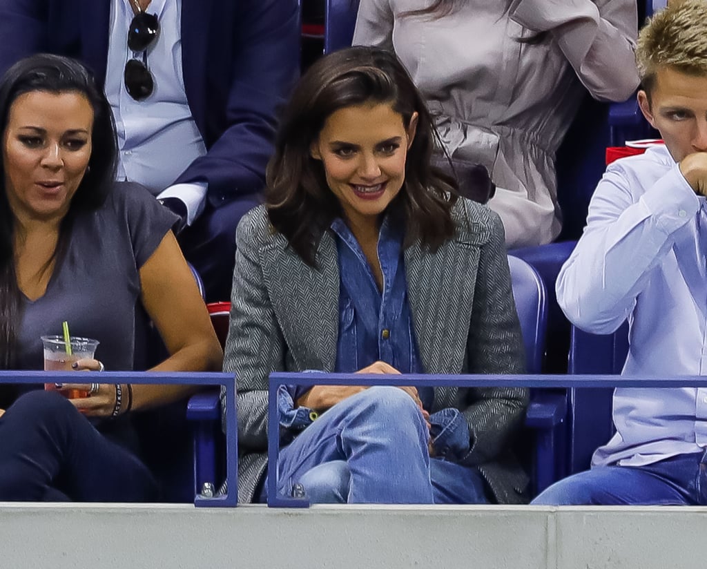 Katie Holmes at the US Open 2017