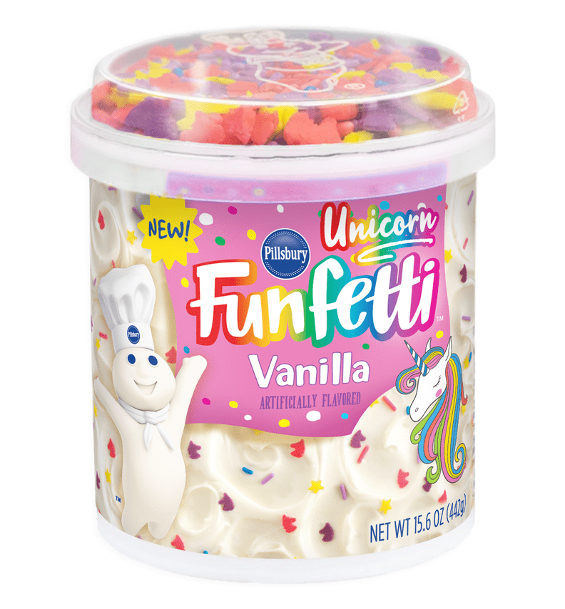 Pillsbury's Unicorn Funfetti Vanilla Frosting