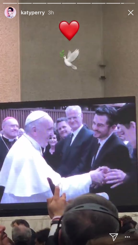 Katy Perry and Orlando Bloom Meeting Pope Francis April 2018