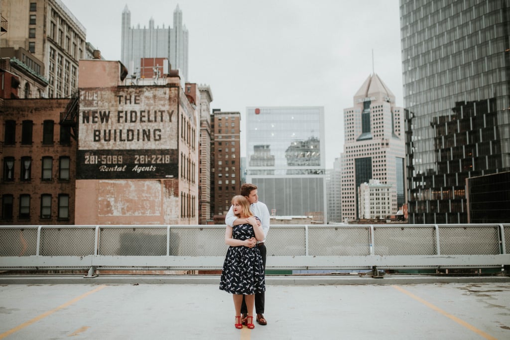 Rooftop Engagement Shoot