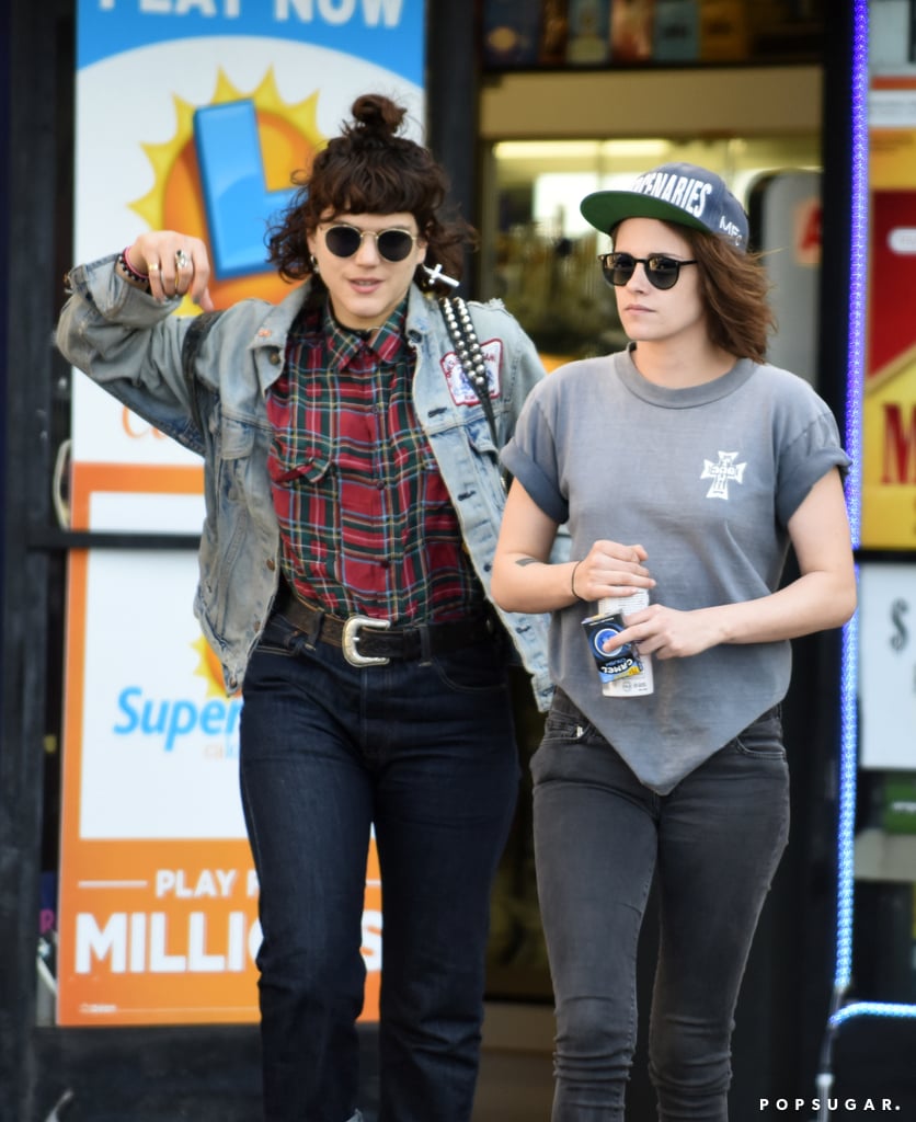 Kristen Stewart With Mystery Woman March 2016