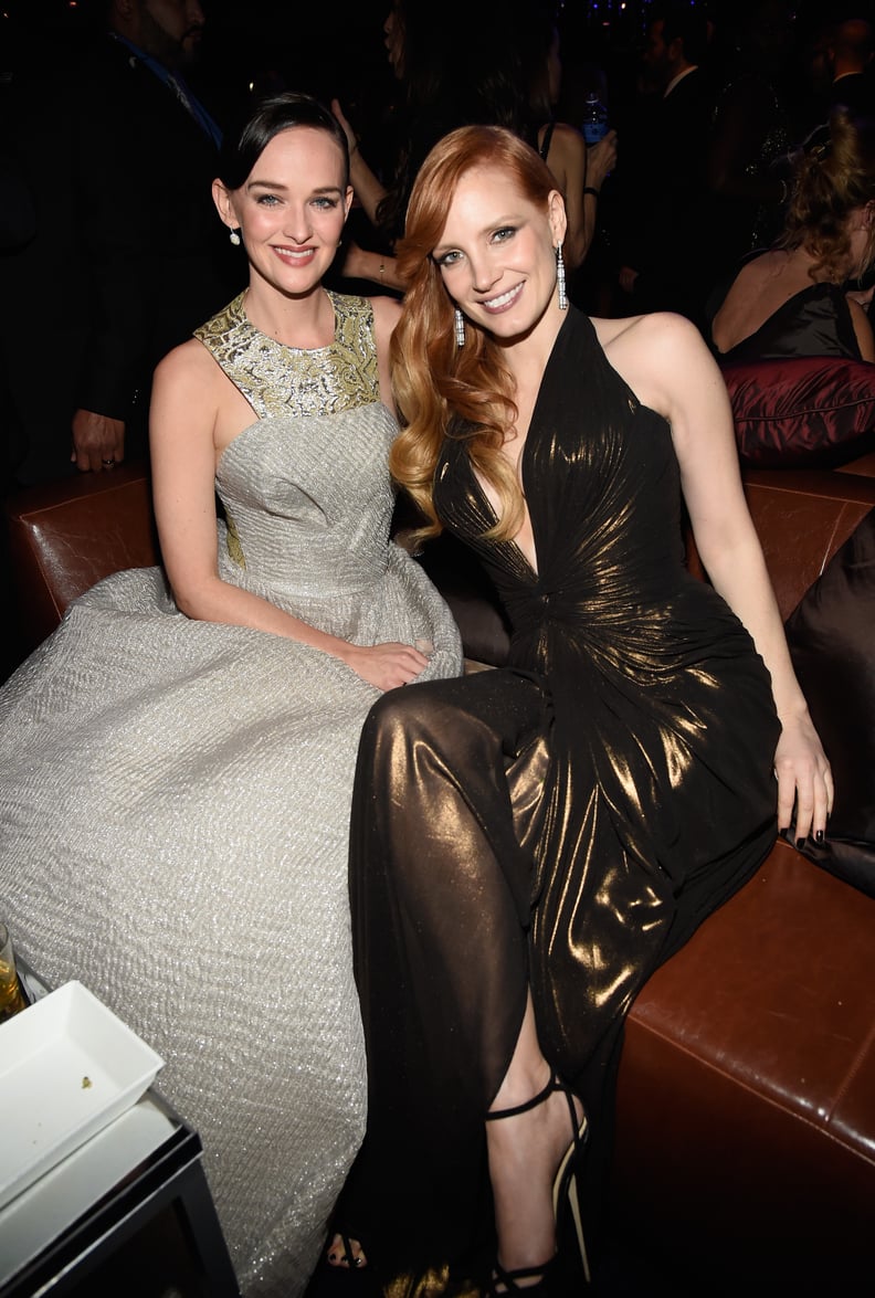 Jess Weixler and Jessica Chastain