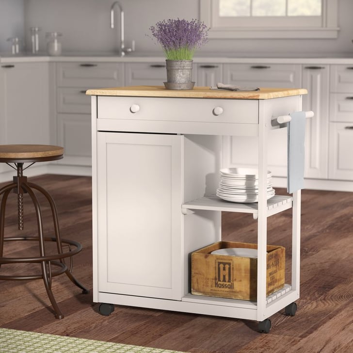 Farmhouse Kitchen Cart | Kitchen Islands For Small ...