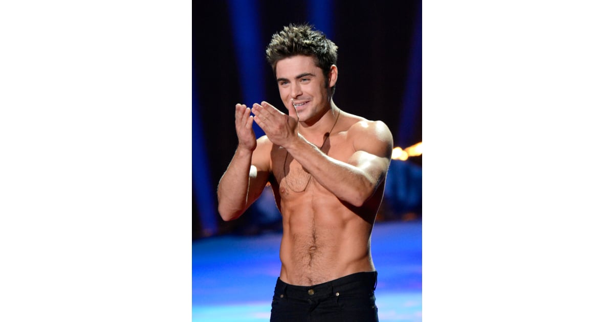 Celebrity And Entertainment Flashback To Zac Efrons Glorious Shirtless 6841