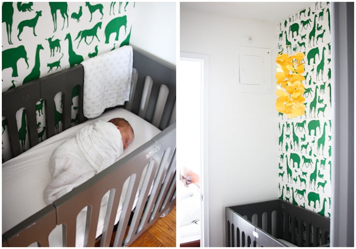 A Minimal, Modern Nursery Space