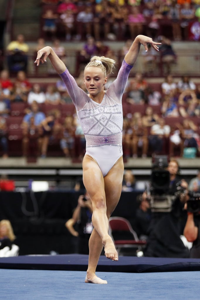 Riley Mccusker This Is Halloween Gymnastics Floor Routine