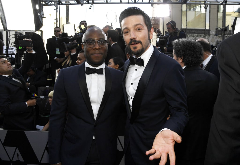 Pictured: Diego Luna and Barry Jenkins